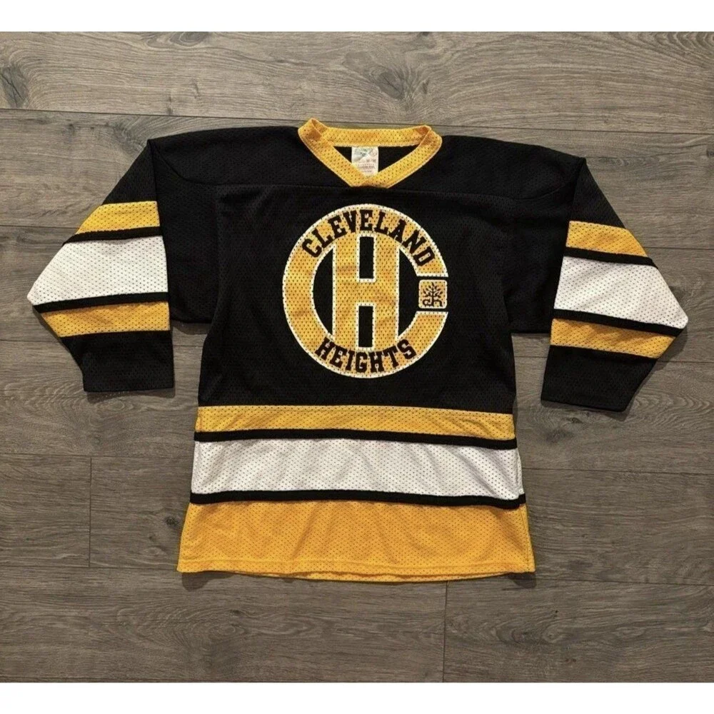 Vintage Cleveland Heights hockey team Jersey Youth M Ohio Travis Kelce Hometown